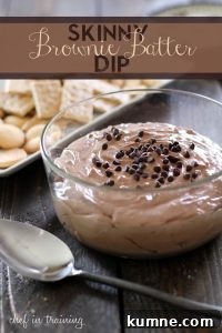 Skinny Brownie Batter Dip