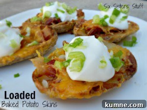 Loaded Baked Potato Skins