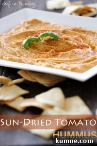 Sun-Dried Tomato Hummus