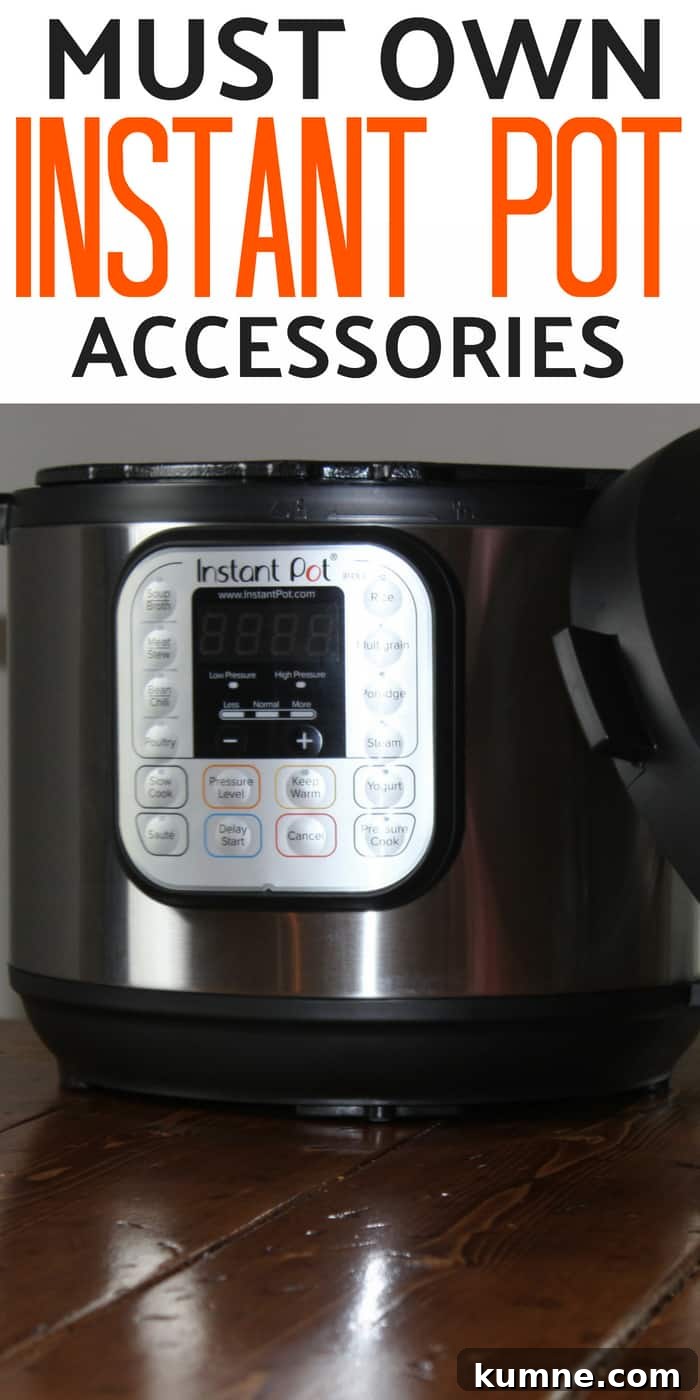 Must-Have Instant Pot Accessories to Maximize Your Pressure Cooker 2 #InstantPotAccessories #BakeMeSomeSugar #InstantPot