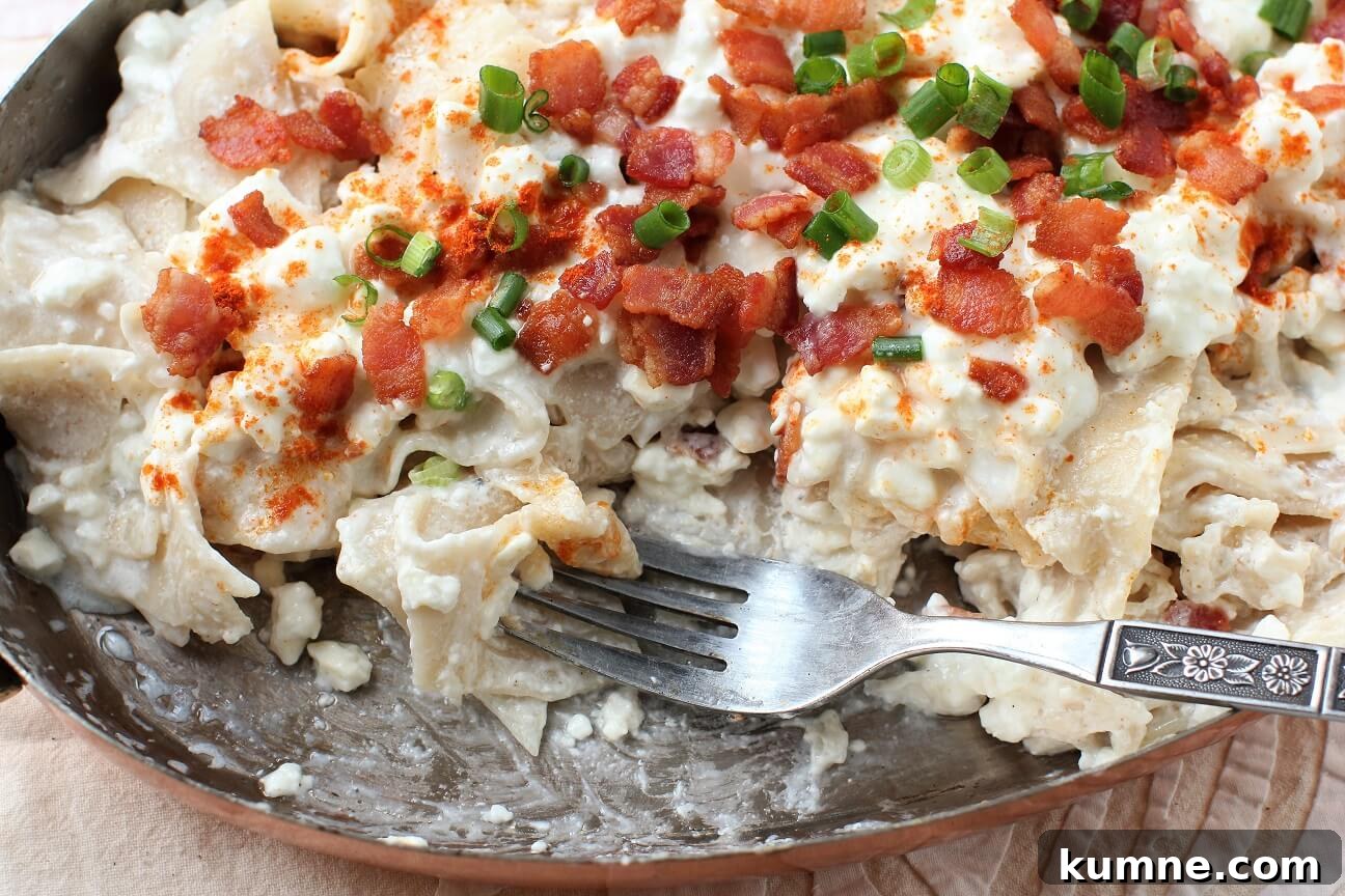 Túrós Csusza Recipe: Traditional Hungarian Cottage Cheese Pasta 7 who ate the noodles?