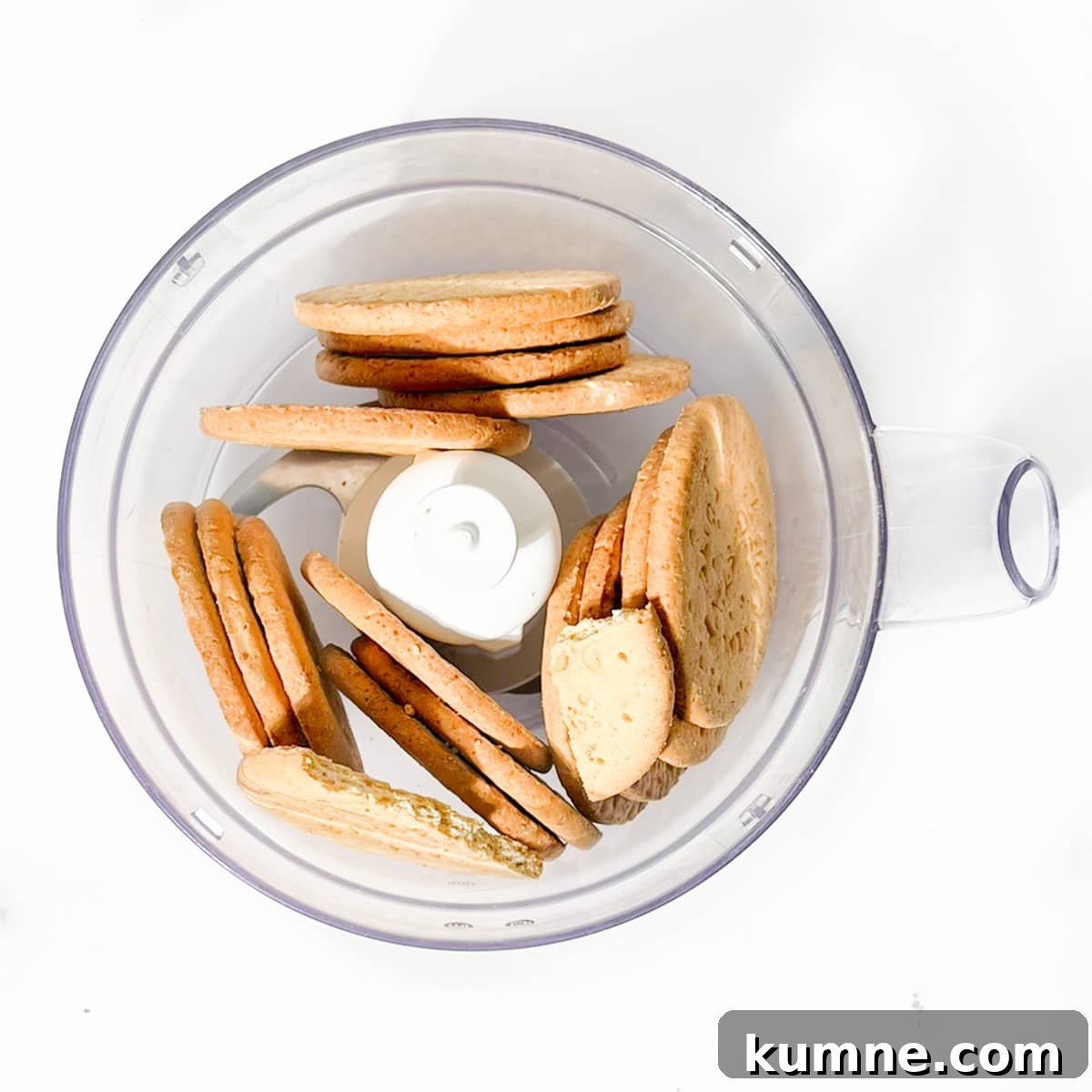 Lemon Meringue Pie with a Crispy Biscuit Crust 4 Digestive biscuits in a food processor.