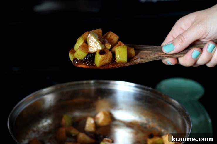 Apple compote