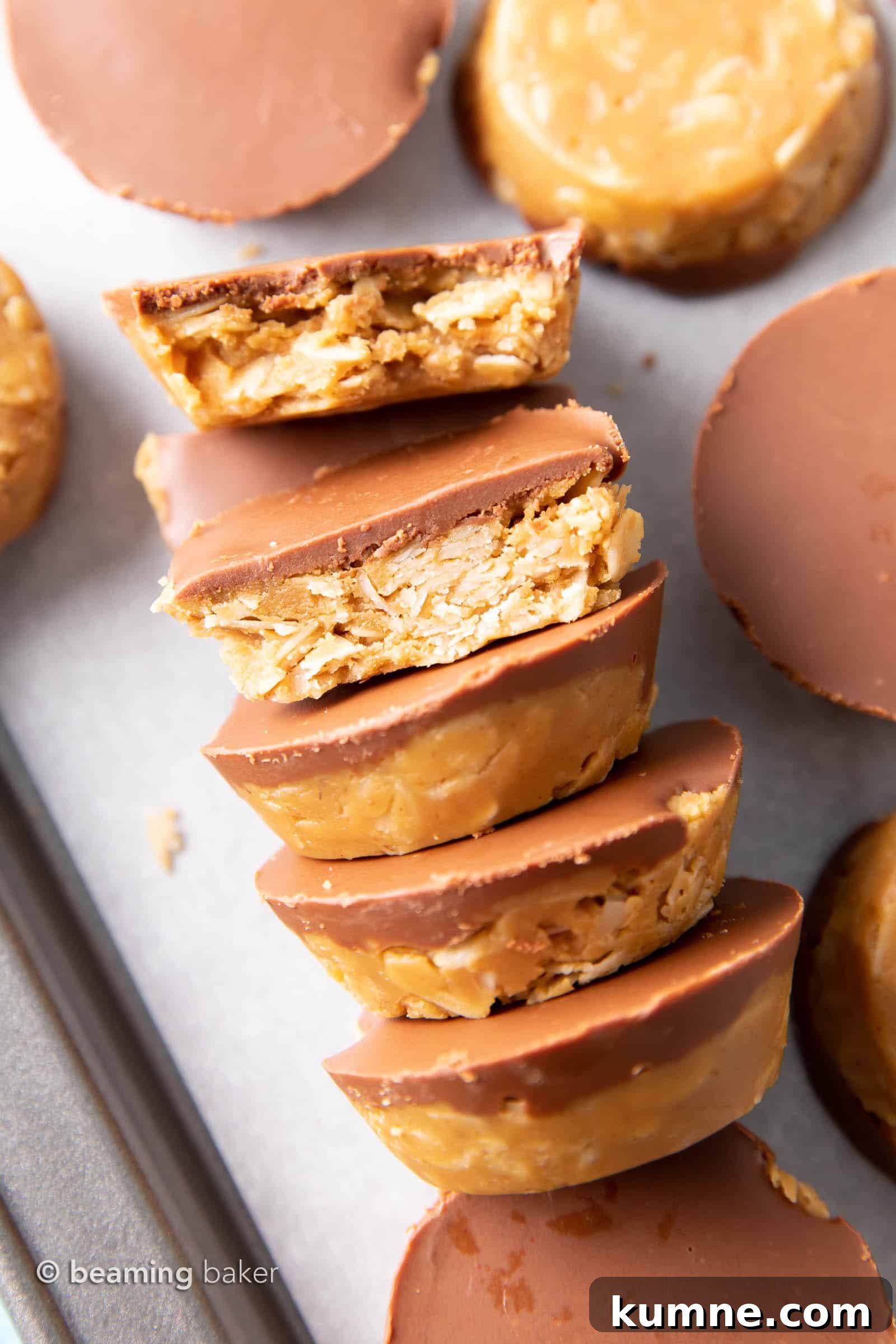 4-Ingredient No-Bake Chocolate Peanut Butter Oatmeal Cups 5 No-Bake Chocolate Peanut Butter Oatmeal Cups