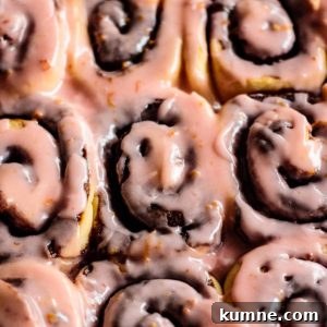 Pink Blood Orange Cinnamon Rolls with Zesty Glaze 11 blood orange cinnamon rolls with pink blood orange glaze