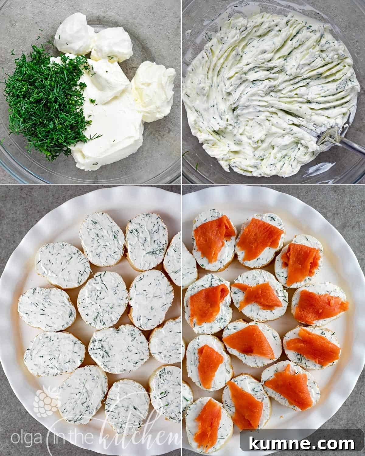 These easy Smoked Salmon Cream Cheese Tea Sandwiches are quick, elegant and an easy addition to a light lunch or an afternoon tea.