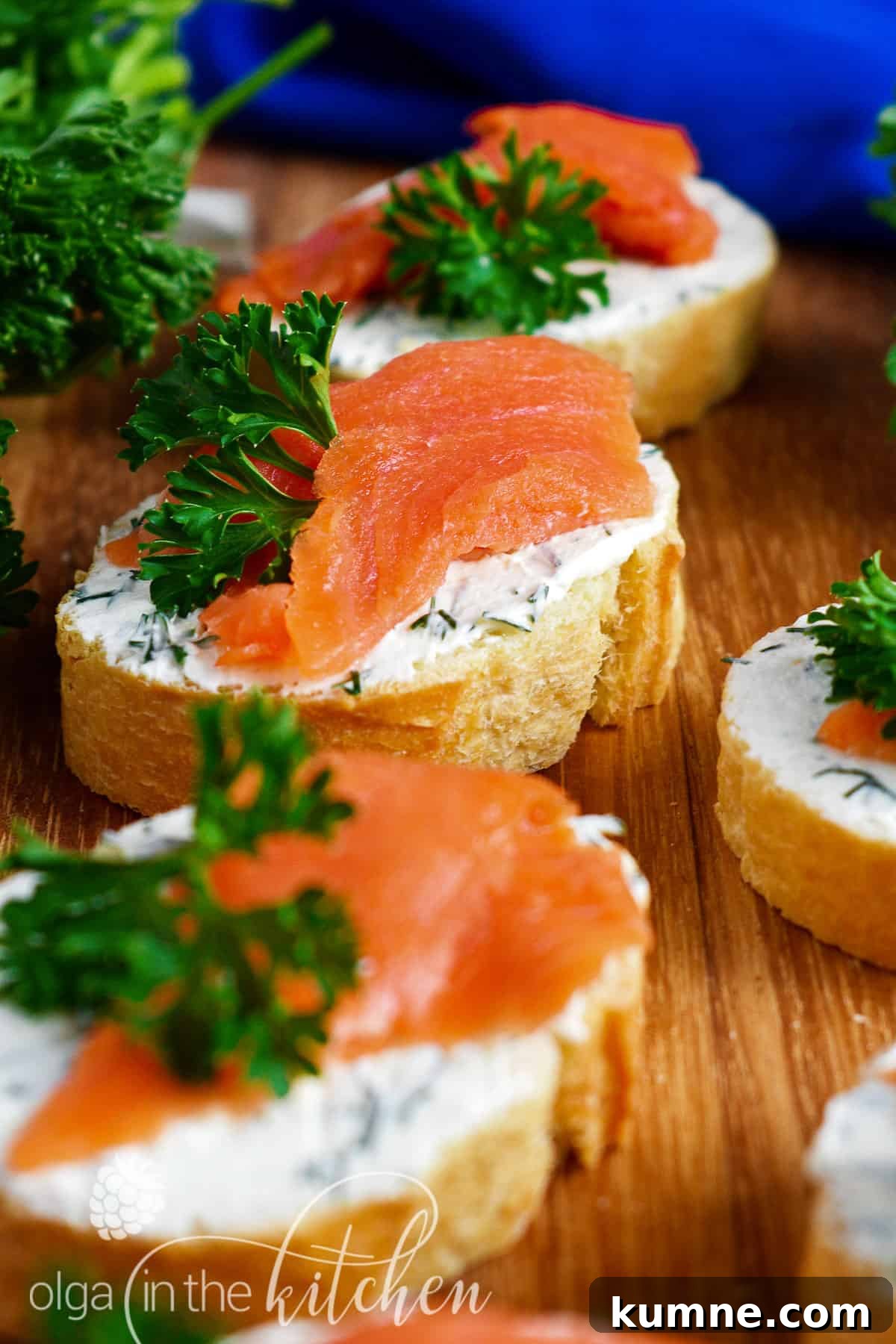 These easy Smoked Salmon Cream Cheese Tea Sandwiches are quick, elegant and an easy addition to a light lunch or an afternoon tea.