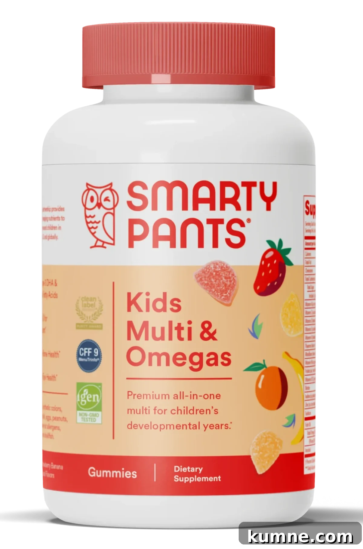 Organic Kids Vitamins: Top Picks Without Artificial Additives 6 a bottle of Smarty Pants Kids Multi & Omegas