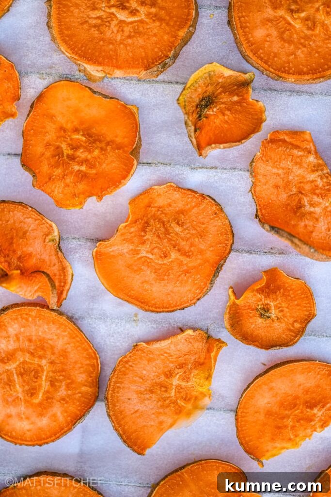 Crispy Baked Sweet Potato Chips Recipe That Pops 2 Sweet Potato Chips