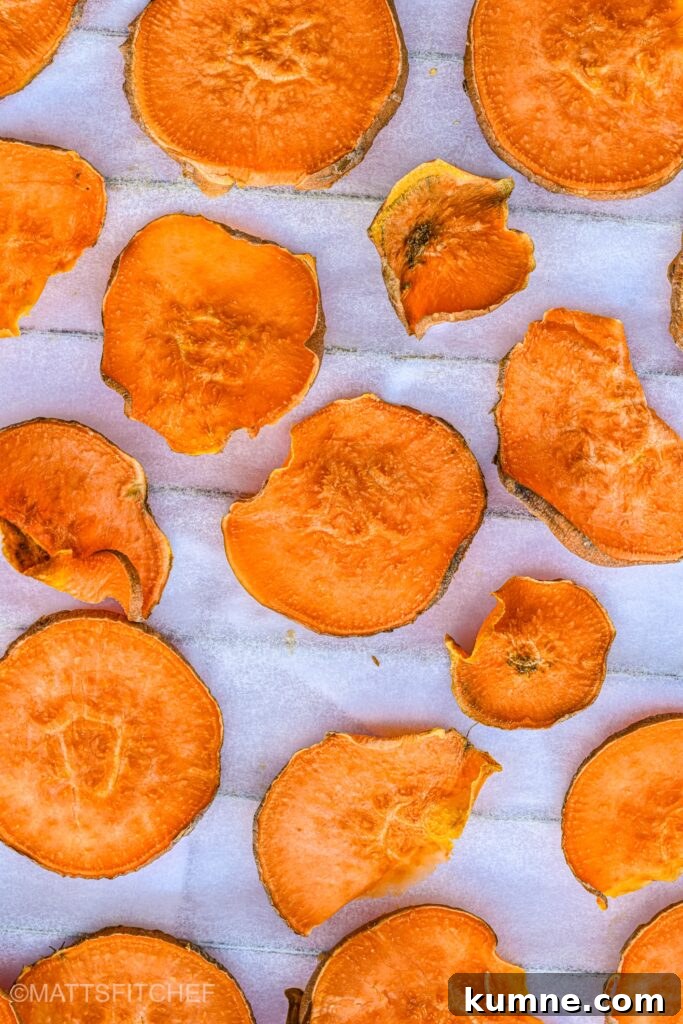Crispy Baked Sweet Potato Chips Recipe That Pops 3 Sweet Potato Chips