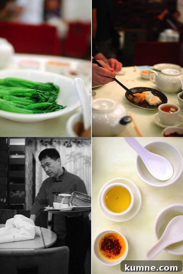 yum cha in Hong Kong
