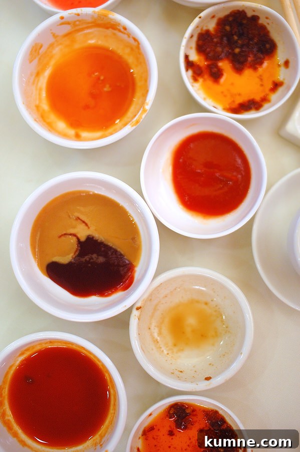 dipping sauces for yum cha