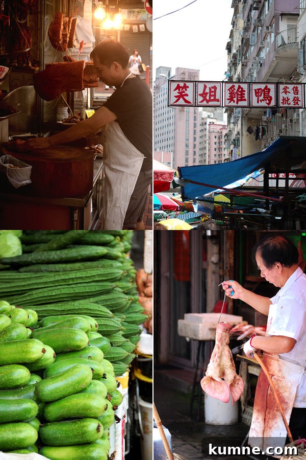 Hong Kong outdoor markets