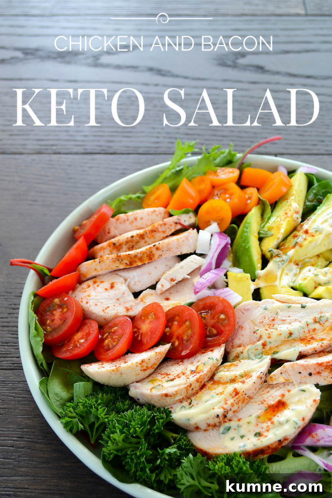 Creamy Chicken Avocado Salad