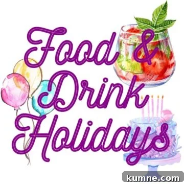 Join us in embracing the joy of food holidays, national food days, and national food and beverage days!
