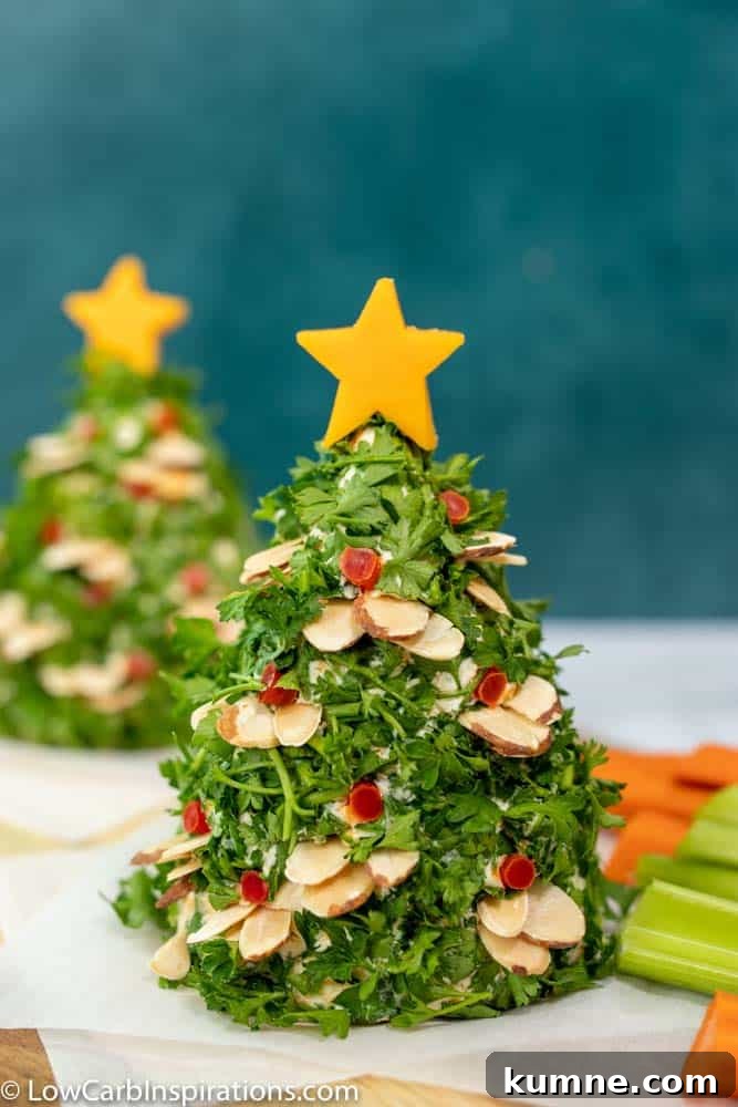 Keto-Friendly Veggie Christmas Tree Appetizer for Holidays 11 Keto Vegetable Christmas Tree