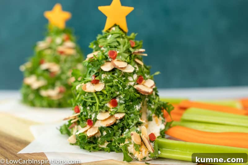 Keto-Friendly Veggie Christmas Tree Appetizer for Holidays 14 Keto Vegetable Christmas Tree