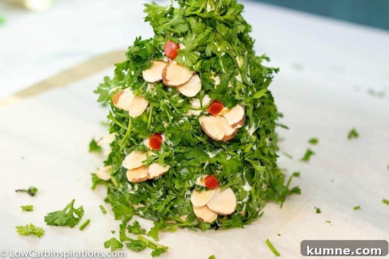 Keto-Friendly Veggie Christmas Tree Appetizer for Holidays 9 Keto Vegetable Christmas Tree
