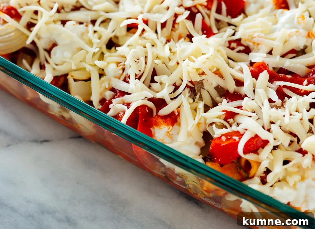 Roasted Vegetable Baked Ziti Recipe: Cheesy, Oven-Baked Pasta 8 ziti before baking