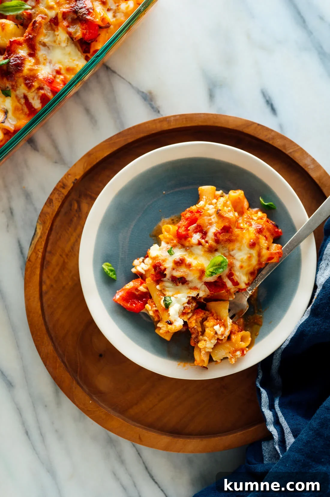 Roasted Vegetable Baked Ziti Recipe: Cheesy, Oven-Baked Pasta 9 baked ziti with roasted vegetables recipe