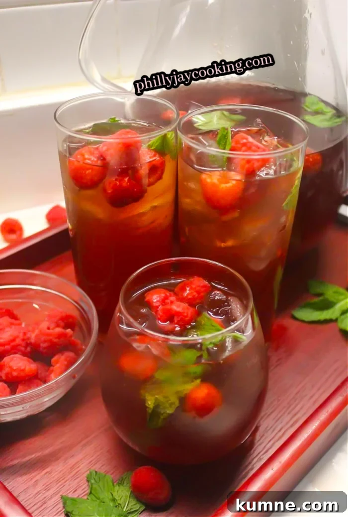 Refreshing Raspberry Iced Tea Recipe for Summer Enjoyment 5 Raspberry Iced Tea Recipe