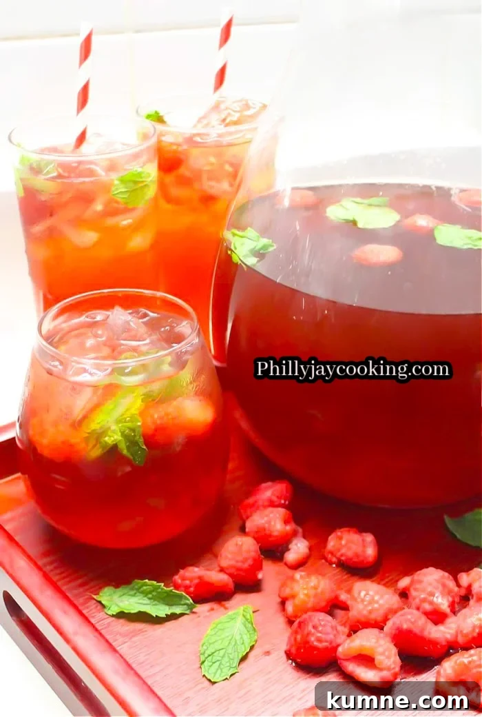 Refreshing Raspberry Iced Tea Recipe for Summer Enjoyment 3 Raspberry Iced Tea Recipe