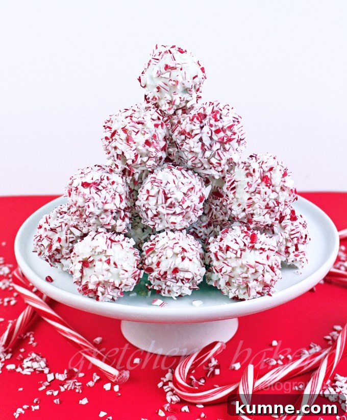 Peppermint Cake Balls: Festive No-Bake Holiday Treats 2 Peppermint Cake Balls