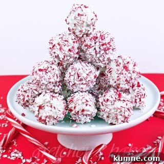 Peppermint Cake Balls