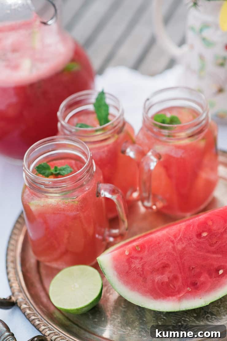 This flavorful, Mexican spin on the Moscow Mule is spicy yet sweet and full of south-of-the-border flavor with agua de sandia, tequila, lime, and ginger beer. Sandia Burro (Watermelon Mexican Mule)