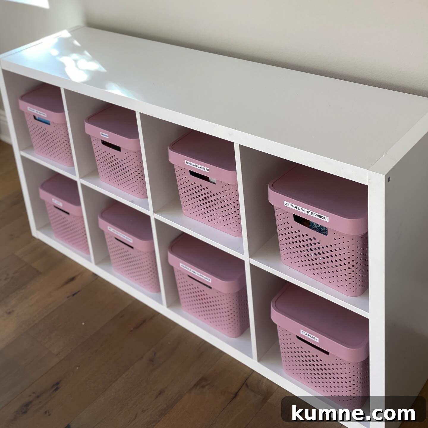 Plastic Storage Cubes with Lids