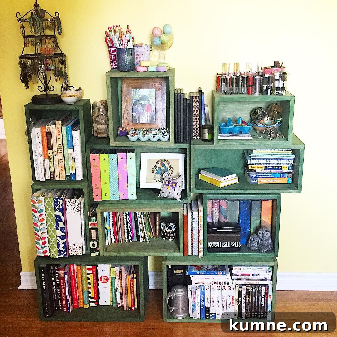 DIY Storage Cubes