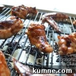 Crispy Baked Balsamic Caramel Chicken Wings 2 img 4238 7