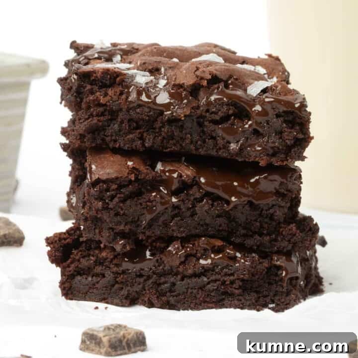 one bowl fudgy brownies
