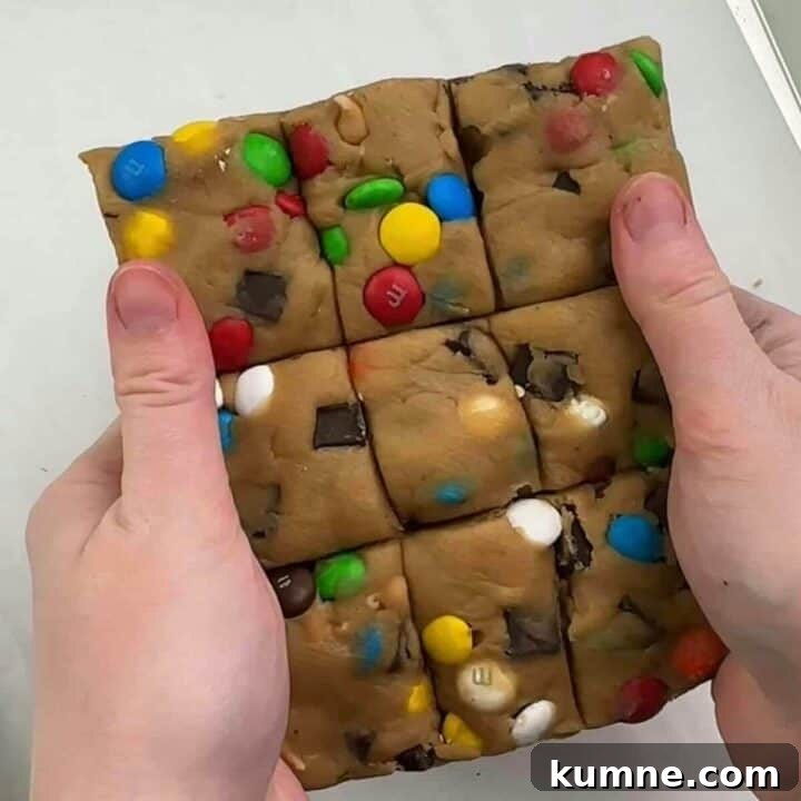 Freezer cookie dough