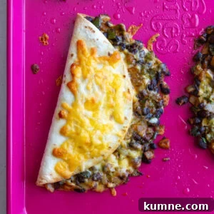 crispy black bean tacos