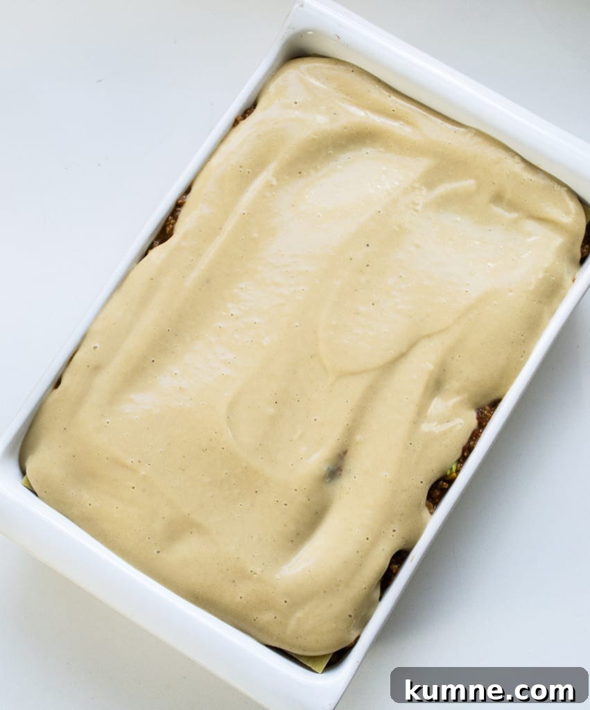Creamy Vegan Lasagne Sauce 3