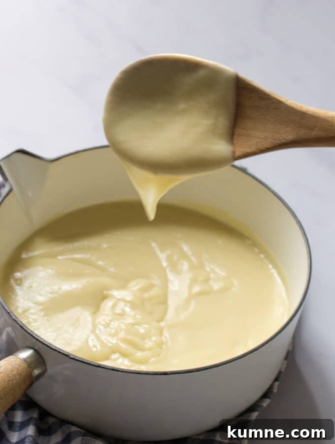 Vegan bechamel sauce