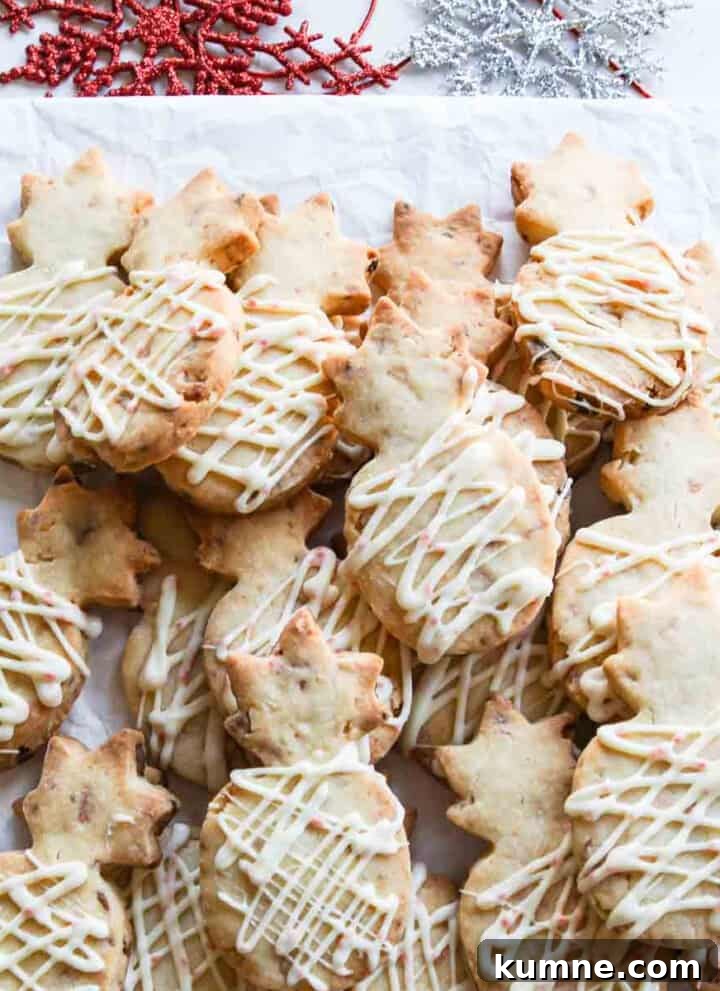 Christmas shortbread cookies