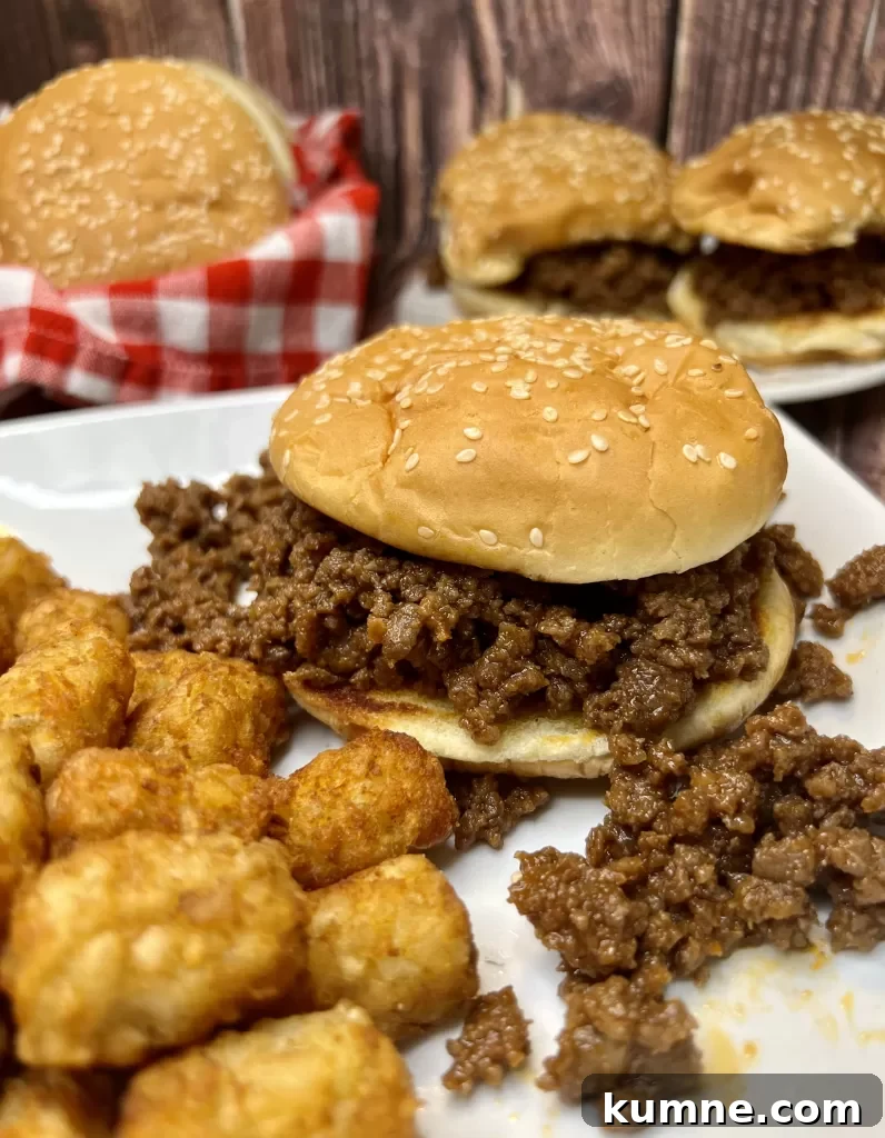 Classic Sloppy Joes Recipe: Quick Homemade Sandwich Filling 2 img 5084 1