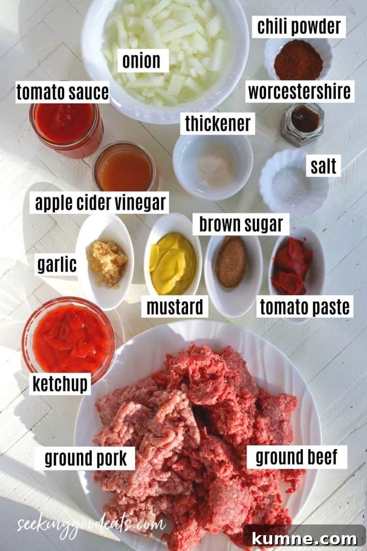 Instant Pot Sloppy Joes Recipe — Quick Comfort Dinner 3 Ingredients needed to make instant pot sloppy joes