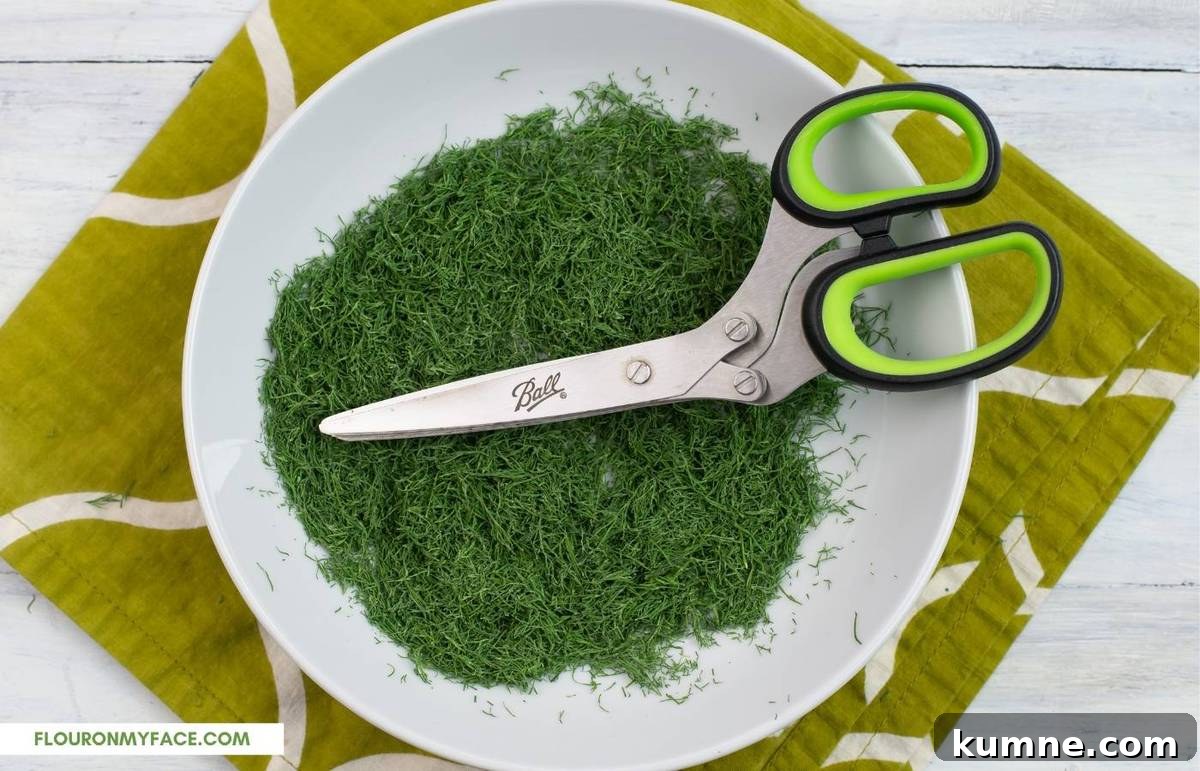 Cut dried herbs in a bowl.