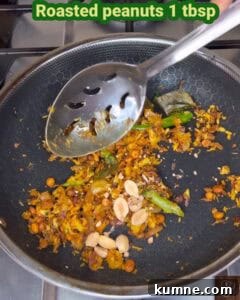 Crispy Bitter Gourd Stir-Fry (Pavakkai Poriyal) 8 Delicious bitter gourd stir fry with roasted peanuts and spices.