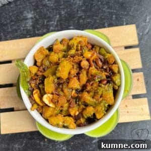 Crispy Bitter Gourd Stir-Fry (Pavakkai Poriyal) 5 Healthy bitter gourd stir fry with spices and garlic.