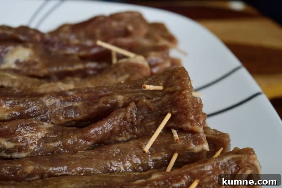 Brown Sugar Beef Jerky Recipe: Sweet-Glazed Homemade Jerky 4 Brown Sugar Jerky Marinating