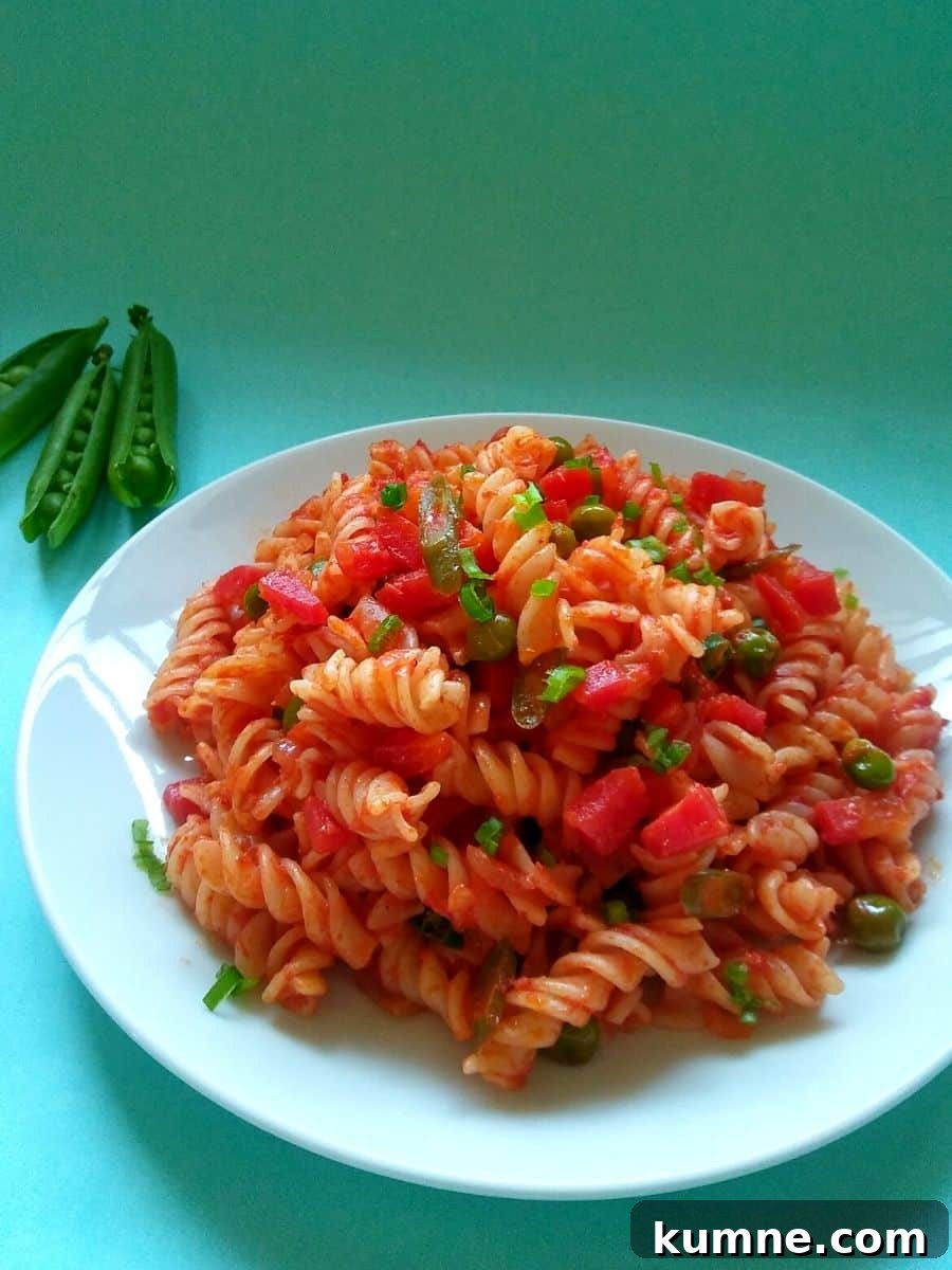 Desi Masala Pasta Recipe Indian Style 1