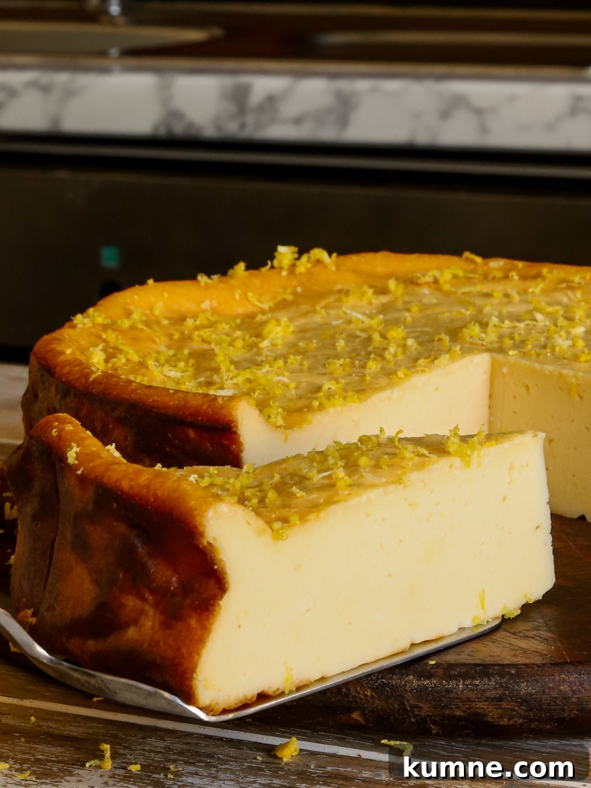 Healthy Flourless Protein Lemon Cake