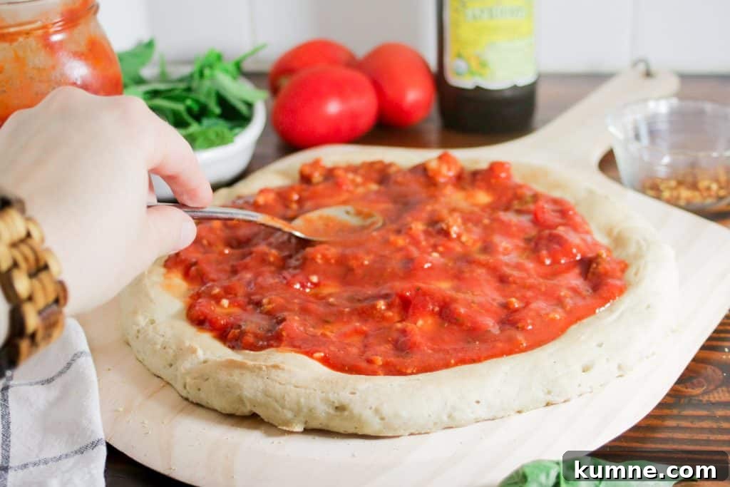 Gluten-Free Pizza Crust Recipe for Crispy, Chewy Pizza PMID 5 img 634 4