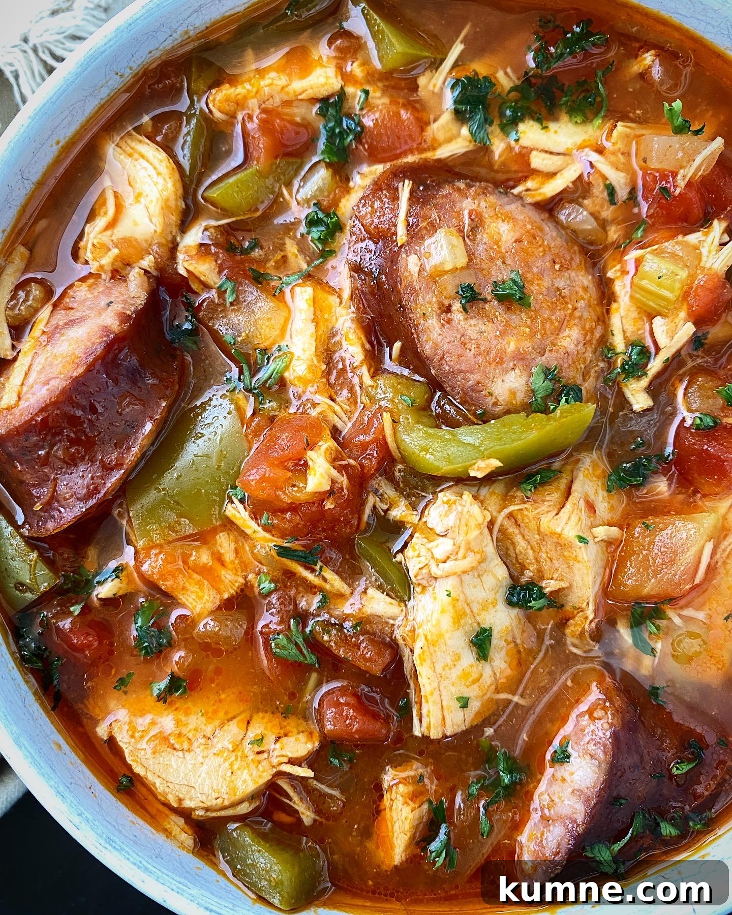 Crockpot Cajun Turkey Sausage Soup (Video Recipe) 2 img 6428 1