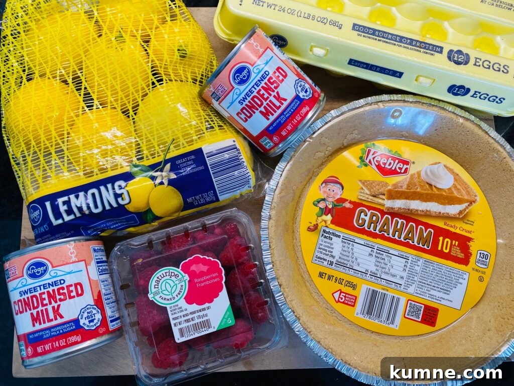 ingredients for the pie