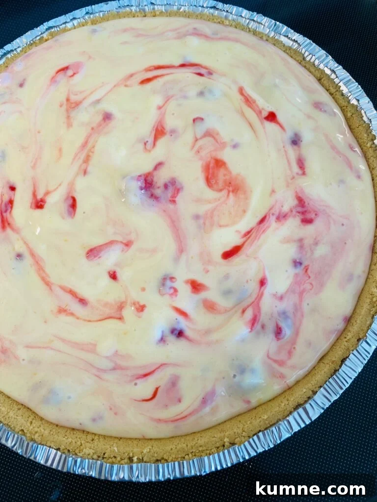 pie before baking